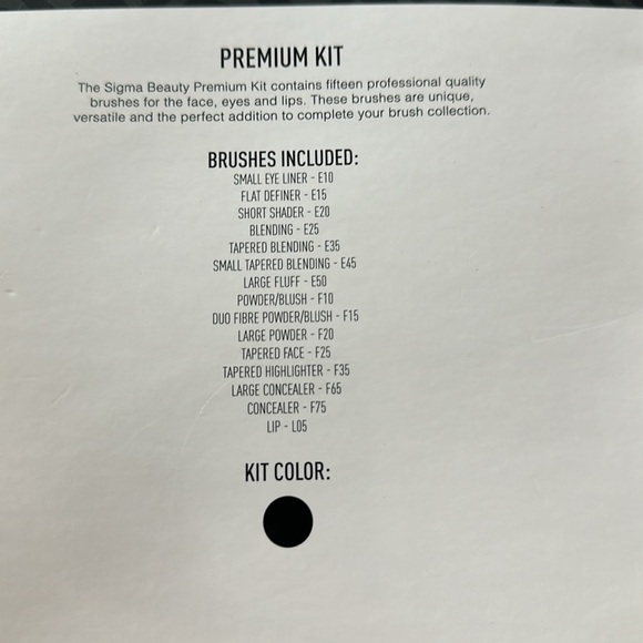 Sigma Premium Kit - Picture 9 of 9